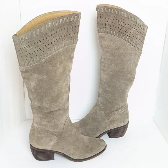 Lucky Brand Kaelyia suede knee high boots